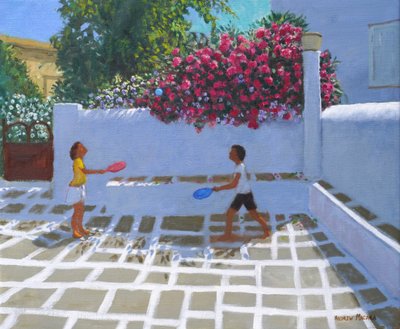 Schläger und Ball, Milos von Andrew Macara