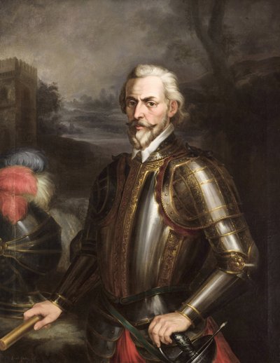 Romantik: Rodrigo Ponce de Leon, Herzog von Cadiz von Andrés Cortés y Aguilar