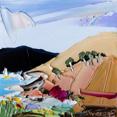 Lebhafte Küstenlandschaft von Angela Hawkey