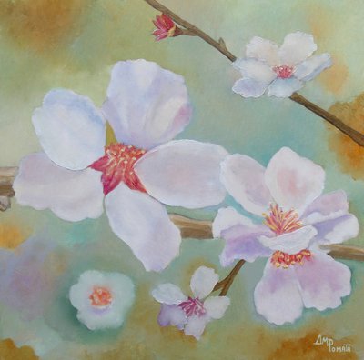 Sanfte Frühlingsblüten von Angeles M. Pomata