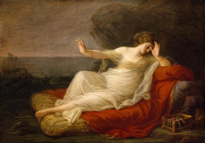 Ariadne von Theseus verlassen von Angelica Kauffmann