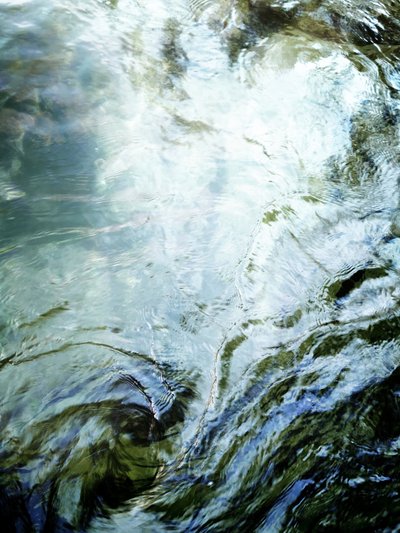 Gelassene Wasserringe von Angelo Cerantola