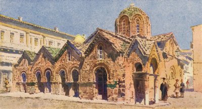 Kirche Panagia Kapnikarea, Athen von Angelos Giallinos