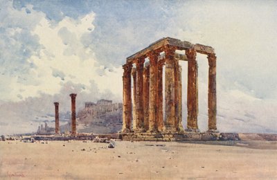 Säulen des Olympischen Zeus, Athen von Angelos Giallinos