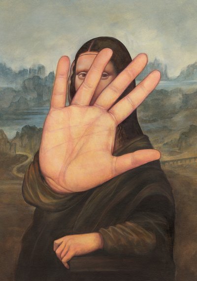 Keine Fotos bitte!, 2022 von Anita Kunz