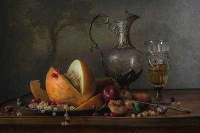 Klassisches Früchte-Stillleben von Anna Petina