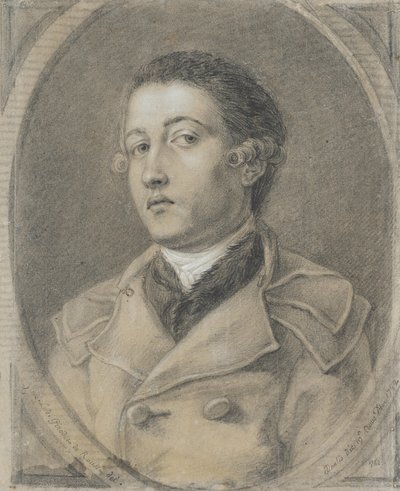 Porträt eines jungen Mannes von Anne-Louis Girodet de Roucy-Trioson