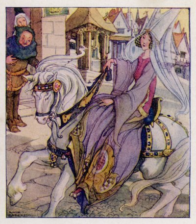 Kinderlied: Reite ein Steckenpferd nach Banbury Cross von Anne (after) Anderson