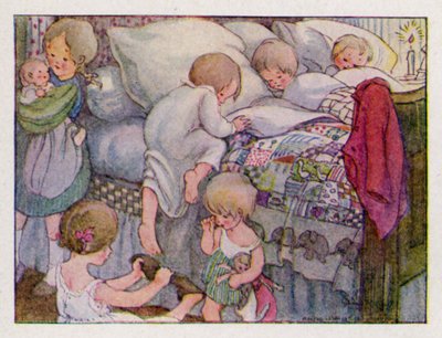 Kinderlied: Wee Willie Winkie rennt durch die Stadt von Anne (after) Anderson