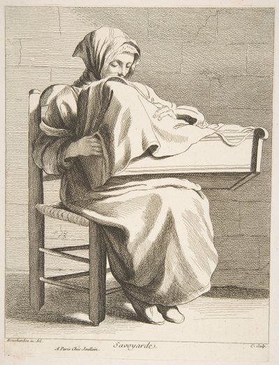 Eine Frau aus Savoyen, 1737 von Anne Claude Philippe de Caylus