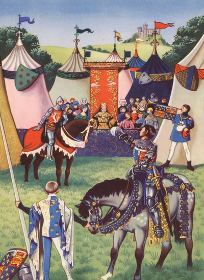 Das Duell von Bolingbroke und Mowbray von Anne & Johnstone Janet (1928 79) Johnstone