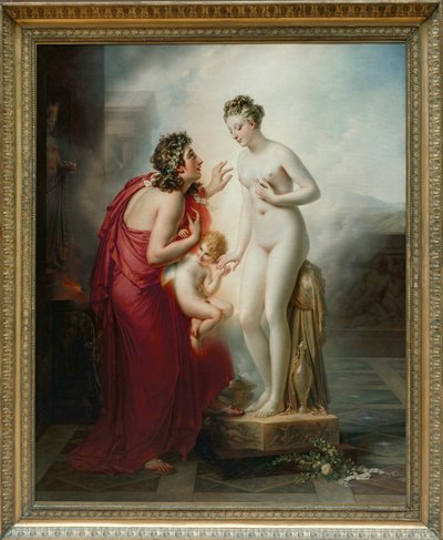 Pygmalion und Galatea von Anne Louis Girodet de Roucy-Trioson