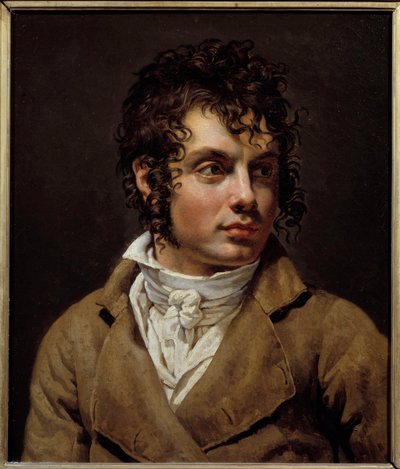 Porträt eines Mannes von Anne Louis Girodet de Roucy Trioson