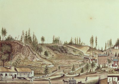 Ballston Spring, New York, 1807 von Anne Marguerite Hyde de Neuville