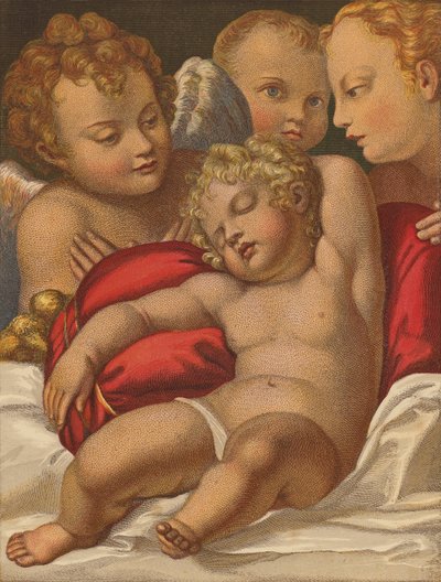 Der Heiland als Kind von Annibale (after) Carracci