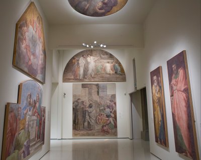 Wandmalereien aus der Herrera-Kapelle von Annibale Carracci