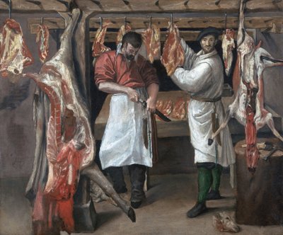 Die Metzgerei von Annibale Carracci