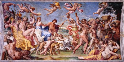 Triumph des Bacchus und Ariadne von Annibale Carracci