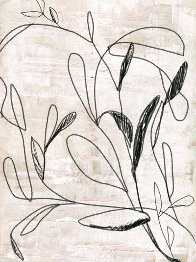 Botanische Linienzeichnung von Annick