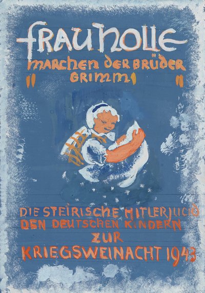 Entwurf Titelblatt: Frau Holle von Anny Dollschein