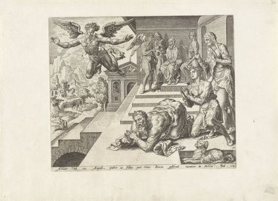 Abschied des Erzengels Raphael von Anonymous
