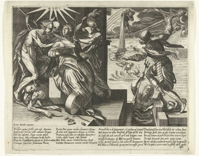 Allegorie auf die Not und die Befreiung von Leiden, 1574 von Anonymous