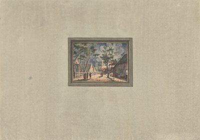 Brand in Muiderberg, 1746 von Anonymous