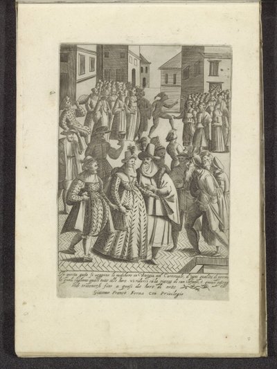 Karneval in Venedig von Anonymous