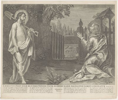 Christus erscheint als Gärtner Maria Magdalena (Noli me tangere) von Anonymous