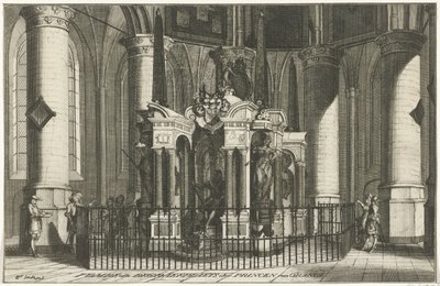 Das Grabmal von Wilhelm von Oranien, 1623 von Anonymous