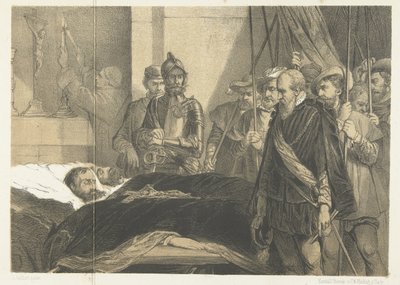 Die letzte Ehre den Leichen von Egmond und Horne, 1568 von Anonymous