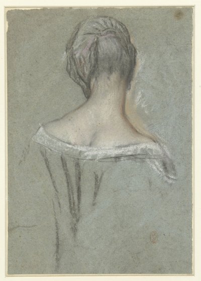 Elegante Dame, von hinten von Anonymous