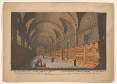 Galerie in der Vatikanischen Bibliothek von Anonymous