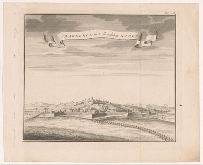 Ansicht von Charleroi von Anonymous