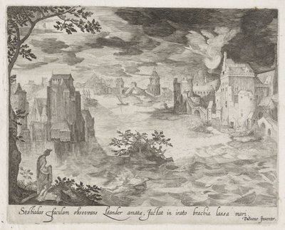 Hero und Leander (Szenen aus Ovids Metamorphosen) von Anonymous