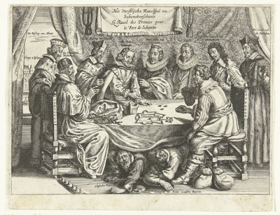 Das Spiel um Schenckenschans, 1635-1636 von Anonymous