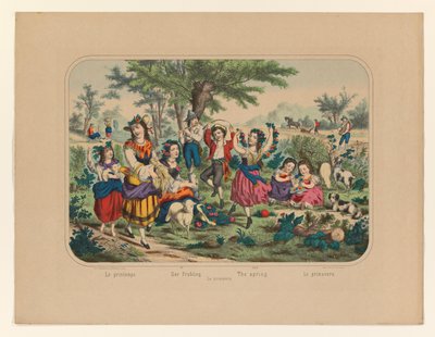 Landschaft mit Figuren von Anonymous