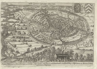 Einnahme und Verlassen von Lier durch die Staatsarmee, 1595 von Anonymous