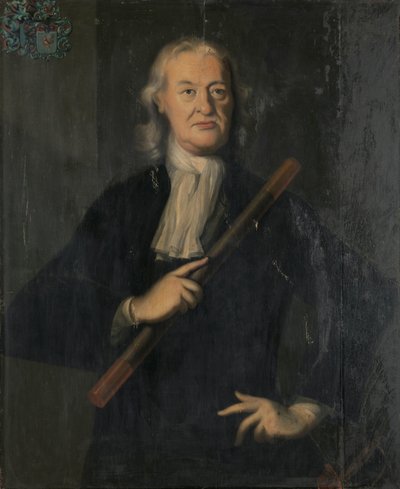 Mattheus de Haan (1725-1729), Porträt von Mattheus de Haan, Generalgouverneur der Niederländischen Ostindien-Kompanie von Anonymous