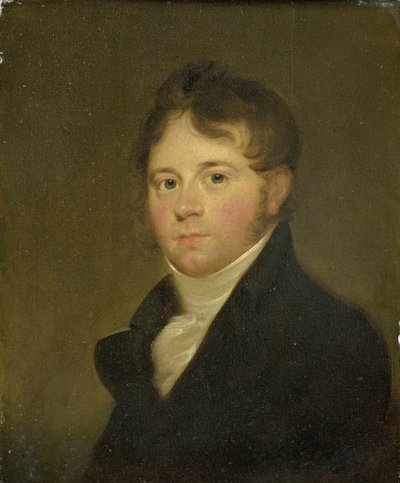 Porträt von Laurens de Witte van Citters (1781-1862). Vater von Jonkheer J. de Witte van Citters, Testator einer Reihe von Familienporträts für das Museum von Anonymous