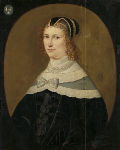 Porträt einer Frau, genannt Theodora de Visscher, Ehefrau von Jacob Rijswijk von Anonymous