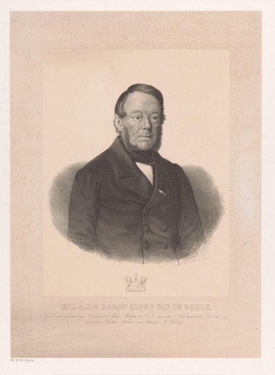 Porträt Ludolph Anne Jan Wilt Sloet van de Beele von Anonymous
