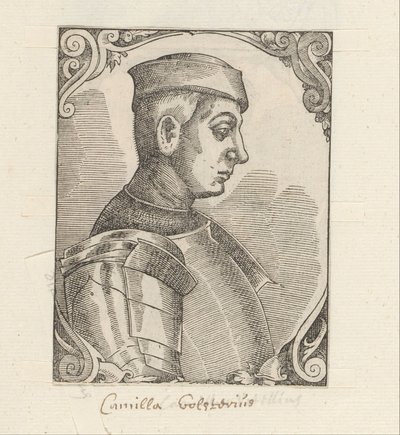 Porträt von Camillus Vitellus von Anonymous