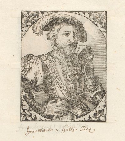 Porträt von Franz I. von Valois-Angoulême, König von Frankreich von Anonymous