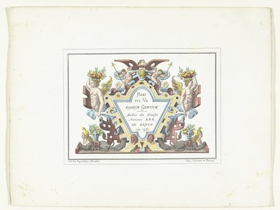 Titelblatt für die Serie Kostümbilder in Faksimile Habitus Variarum Gentium von Anonymous