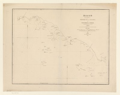 Seekarte eines Teils der Westküste von Sumatra von Anonymous