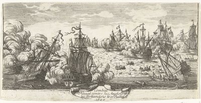 Seeschlacht bei Beachy Head, 1690 von Anonymous
