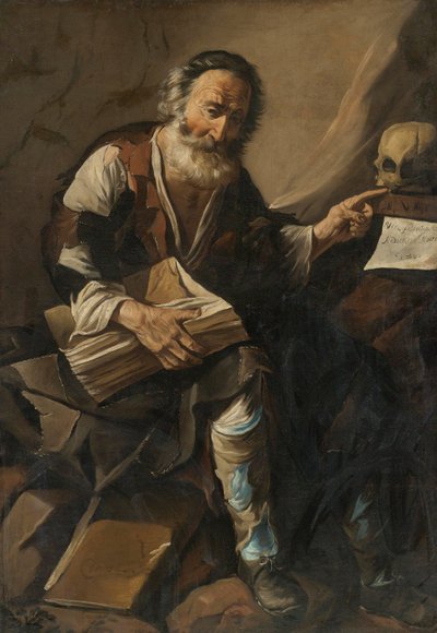 Cassiodore (Magnus Aurelius Cassiodorus Senator) (485- ca. 580) von Anonymous Anonymous