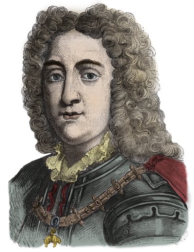 Karl VI., Heiliger Römischer Kaiser (1685-1740) - Karl von Habsburg - Gravur von Anonymous Anonymous
