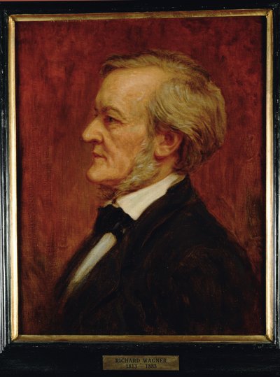 Komponist Richard Wagner von Anonymous Anonymous